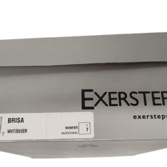 Exerstep Rocker Bottom Design Women's Brisa Leather Mesh Tennis Shoe Size 7 NIB - Picture 7 of 9